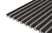 ciko R  tapis à profilés aluminium + bandes reps