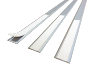 Linso AL  profilés podotactiles en aluminium + antidérapant coloré
